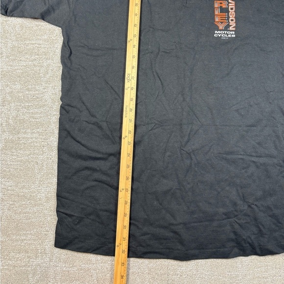 Vintage Harley Davidson Louisville Kentucky Single Stitch 1/4 Button Down Y2K 2X - Picture 5 of 7